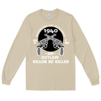 Mushroom Guns - When guns are outlawed I'll be outlaw Long Sleeve Tee - Bettercallsaul