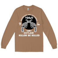 Toasted Coconut Guns - When guns are outlawed I'll be outlaw Long Sleeve Tee - Bettercallsaul