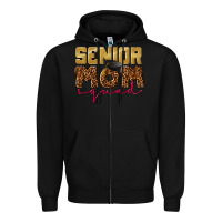 Senior Mom Squad Zipper Hoodie | Teevron