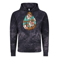 Cloud Black american football and western roses teardrop Vintage Hoodie - BundleAndBundleShop