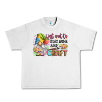 Lunar Rock i just want to stay home and craft Urban Heavy Tee - LillyAllenDesigns