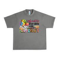 Tornado i just want to stay home and craft Urban Heavy Tee - LillyAllenDesigns