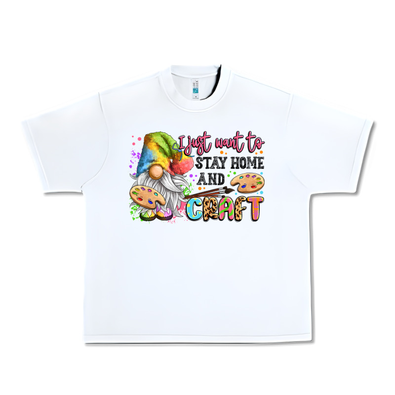 I Just Want To Stay Home And Craft Urban Heavy Tee by LillyAllenDesigns | Teevron