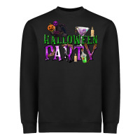 Black Halloween Party Heavyweight Sweatshirt - texasbilliewilder