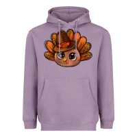 Lavender turkey and leopard pattern and thanksgiving hat bbs Heavyweight Hoodie - BundleAndBundleShop