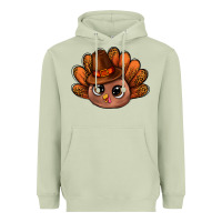 Matcha turkey and leopard pattern and thanksgiving hat bbs Heavyweight Hoodie - BundleAndBundleShop