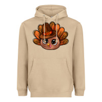 Mushroom turkey and leopard pattern and thanksgiving hat bbs Heavyweight Hoodie - BundleAndBundleShop
