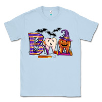 Dusty Blue dental boo halloween Classic Tee - LillyAllenDesigns
