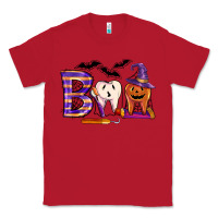 Red dental boo halloween Classic Tee - LillyAllenDesigns