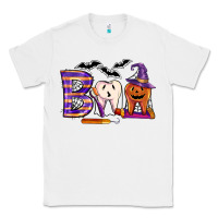 White dental boo halloween Classic Tee - LillyAllenDesigns