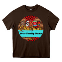 Chocolate Brown (preview)custom christmas ornament Heavy Core Tee - Jasminsmagicworld