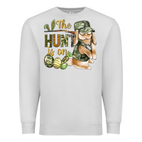 Dove Grey The Hunt Is On Premium Sweatshirt - BundleAndBundleShop