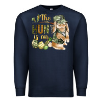 Navy The Hunt Is On Premium Sweatshirt - BundleAndBundleShop