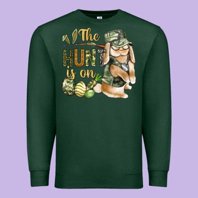 The Hunt Is On Premium Sweatshirt Designed By Bundleandbundleshop