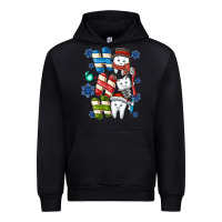 Black ho ho ho teeth Urban Hoodie - CowhideDigitalArt