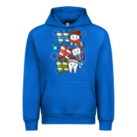 Cobalt ho ho ho teeth Urban Hoodie - CowhideDigitalArt