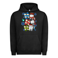 Pigment Black ho ho ho teeth Urban Hoodie - CowhideDigitalArt