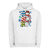 Pigment Lunar Rock ho ho ho teeth Urban Hoodie - CowhideDigitalArt