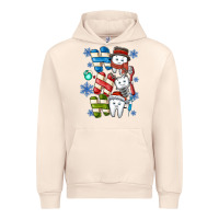Sandshell ho ho ho teeth Urban Hoodie - CowhideDigitalArt