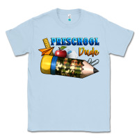 Dusty Blue preschool Classic Tee - BundleAndBundleShop