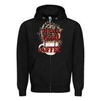 Black Mama needs coffee Mother's Day Zipper Hoodie - CowGirlArtShop