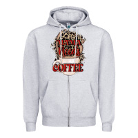 Mama Needs Coffee Mother's Day Zipper Hoodie | Teevron