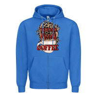 True Royal Mama needs coffee Mother's Day Zipper Hoodie - CowGirlArtShop