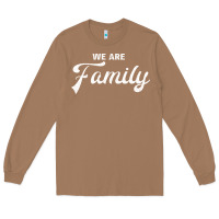 Toasted Coconut We Are Family (Family / Father / Mother / Children) Long Sleeve Tee - Bettercallsaul