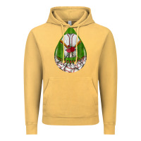 Vintage Mustard baseball and western roses teardrop  2 Vintage Hoodie - BundleAndBundleShop