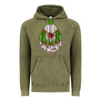 Vintage Olive baseball and western roses teardrop  2 Vintage Hoodie - BundleAndBundleShop