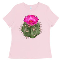 Bubblegum Pink eagle claws cactus Ladies Tee - LillyAllenDesigns