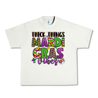 Pistachio thick things mardi gras vibes Urban Heavy Tee - LillyAllenDesigns