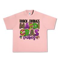 Salmon thick things mardi gras vibes Urban Heavy Tee - LillyAllenDesigns