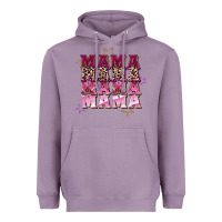 Lavender Mama mama mama mama Mother's Day Heavyweight Hoodie - FaDigitalArtStudio