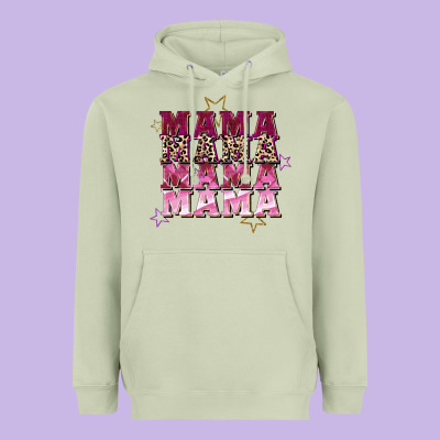 Mama Mama Mama Mama Mother's Day Heavyweight Hoodie Designed By Fadigitalartstudio