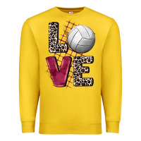 Lemon love volleyball Premium Sweatshirt - FaDigitalArtStudio