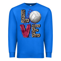 True Royal love volleyball Premium Sweatshirt - FaDigitalArtStudio