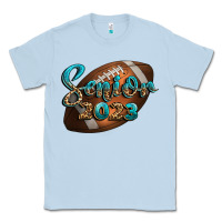 Dusty Blue american football senior 2023 Classic Tee - BundleAndBundleShop