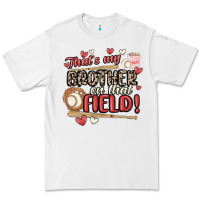White that's my brother on that field  baseball Premium Tee - MaliasSmallBusiness