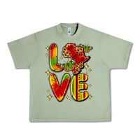 Oil Green love juneteenth Urban Heavy Tee - LillyAllenDesigns