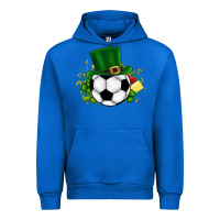 Cobalt Football Ball Urban Hoodie - CowhideDigitalArt