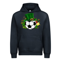 Navy Football Ball Urban Hoodie - CowhideDigitalArt