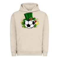 Pigment French Oak Football Ball Urban Hoodie - CowhideDigitalArt