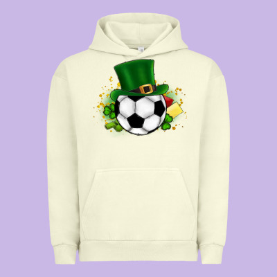Football Ball Urban Hoodie Designed By Cowhidedigitalart