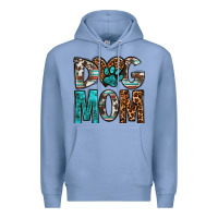 Colony Blue dog mom Premium Hoodie - OliviaCreatesArt