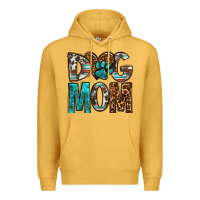 Mustard dog mom Premium Hoodie - OliviaCreatesArt