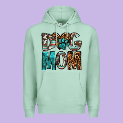 Dog Mom Premium Hoodie Designed By Oliviacreatesart