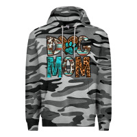 Slate Camo dog mom Premium Hoodie - OliviaCreatesArt