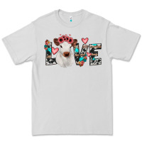 Dove Grey calf love Premium Tee - JahusDesignShop