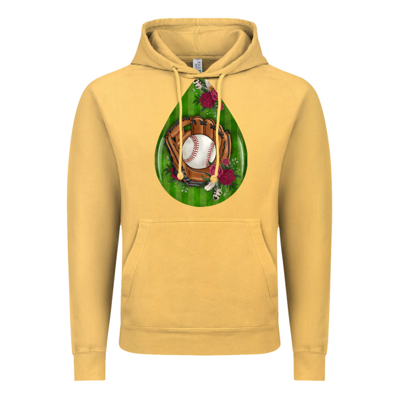 Baseball And Western Roses Teardrop  4 Vintage Hoodie by BundleAndBundleShop | Teevron